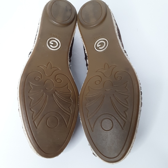 Cole Haan G Series brown peeptoe espadrille - Picture 6 of 8